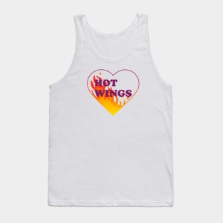 Hot Wings Hot Hands - Flats Sunset Tank Top